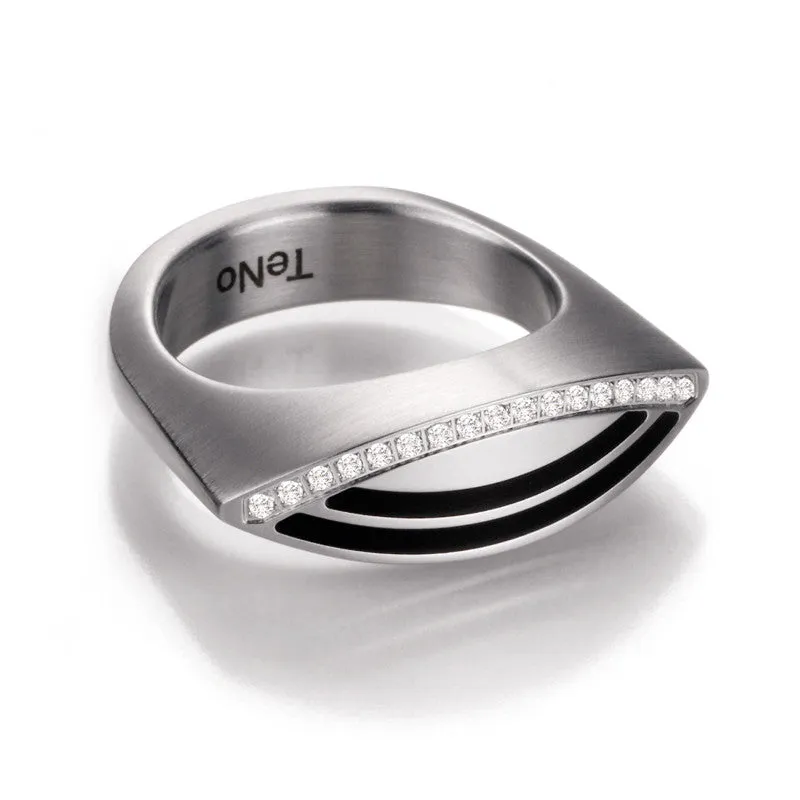 064.19P03.D38 TeNo Stainless Steel Ring