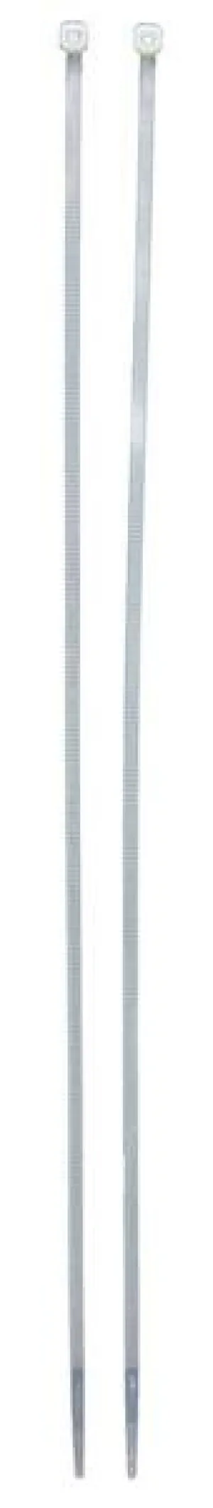 12"L x 2.8mm Zip Ties: White - 250 Per Bag - MD014527