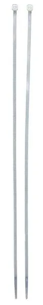 12"L x 2.8mm Zip Ties: White - 250 Per Bag - MD014527