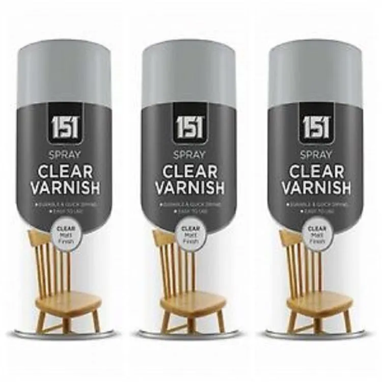 151 Clear Matt Varnish Paint Spray 250ml