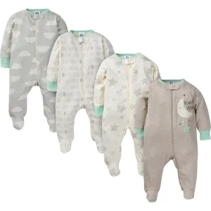 4-Pack Baby Neutral Moon & Stars Sleep 'N Plays