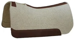 5 Star 7/8" Thick Contoured Full Skirt Wool Saddle Pad