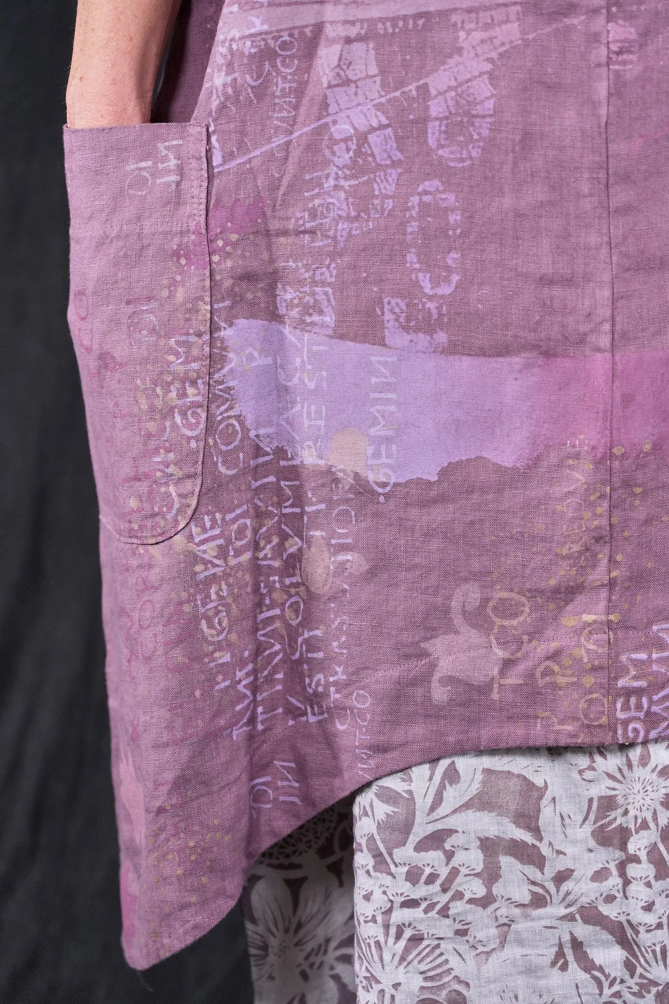 6202 Cantina Apron Rose Earth-P