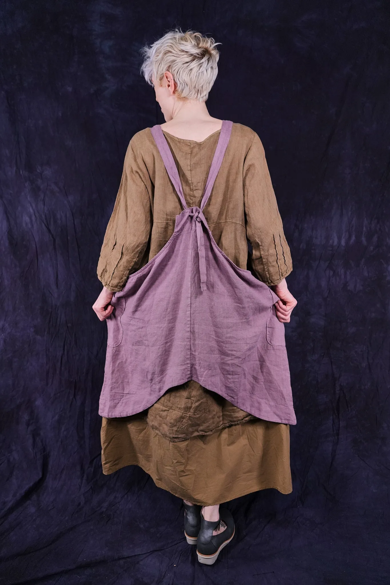6202 Cantina Apron Rose Earth-P