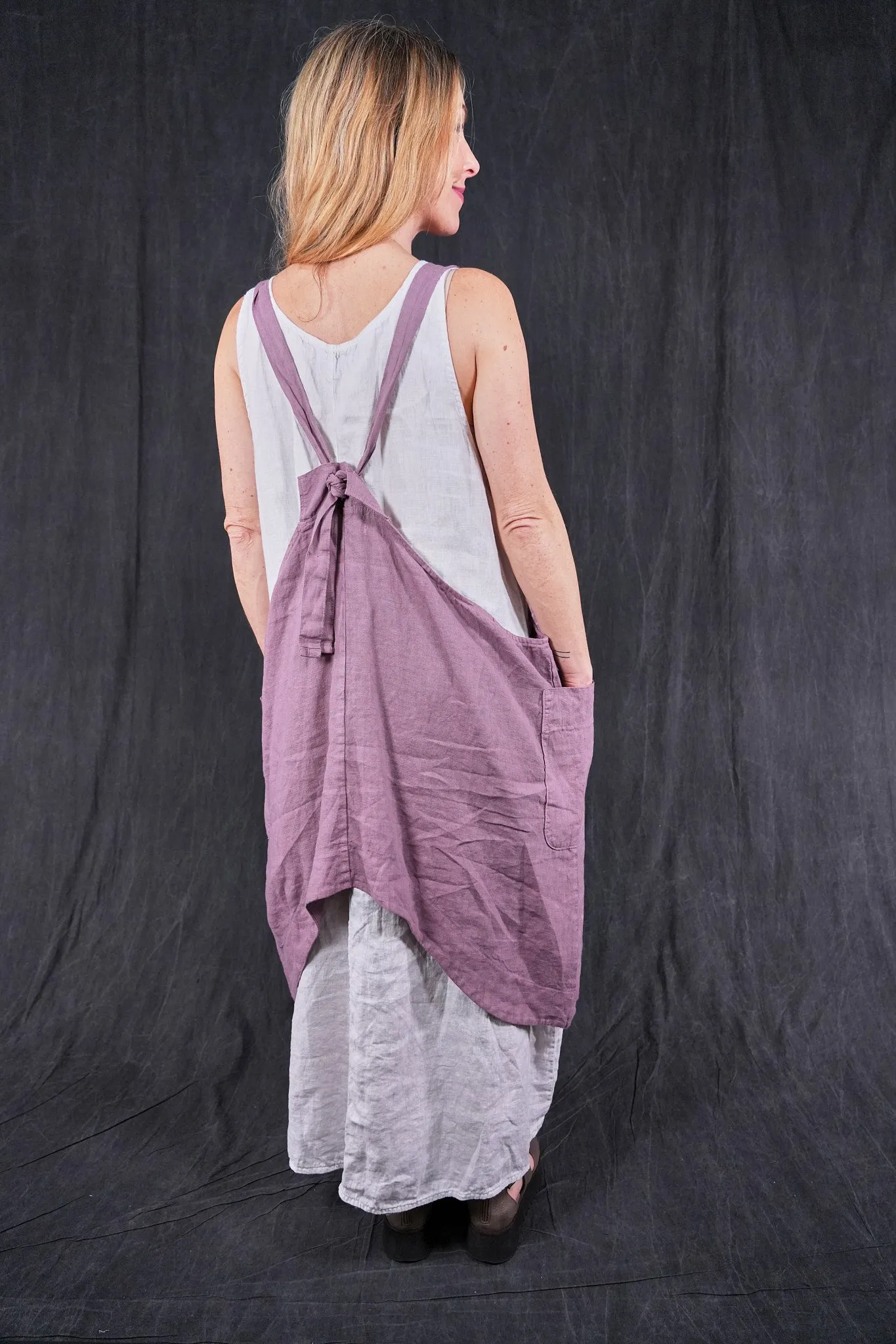 6202 Cantina Apron Rose Earth-P