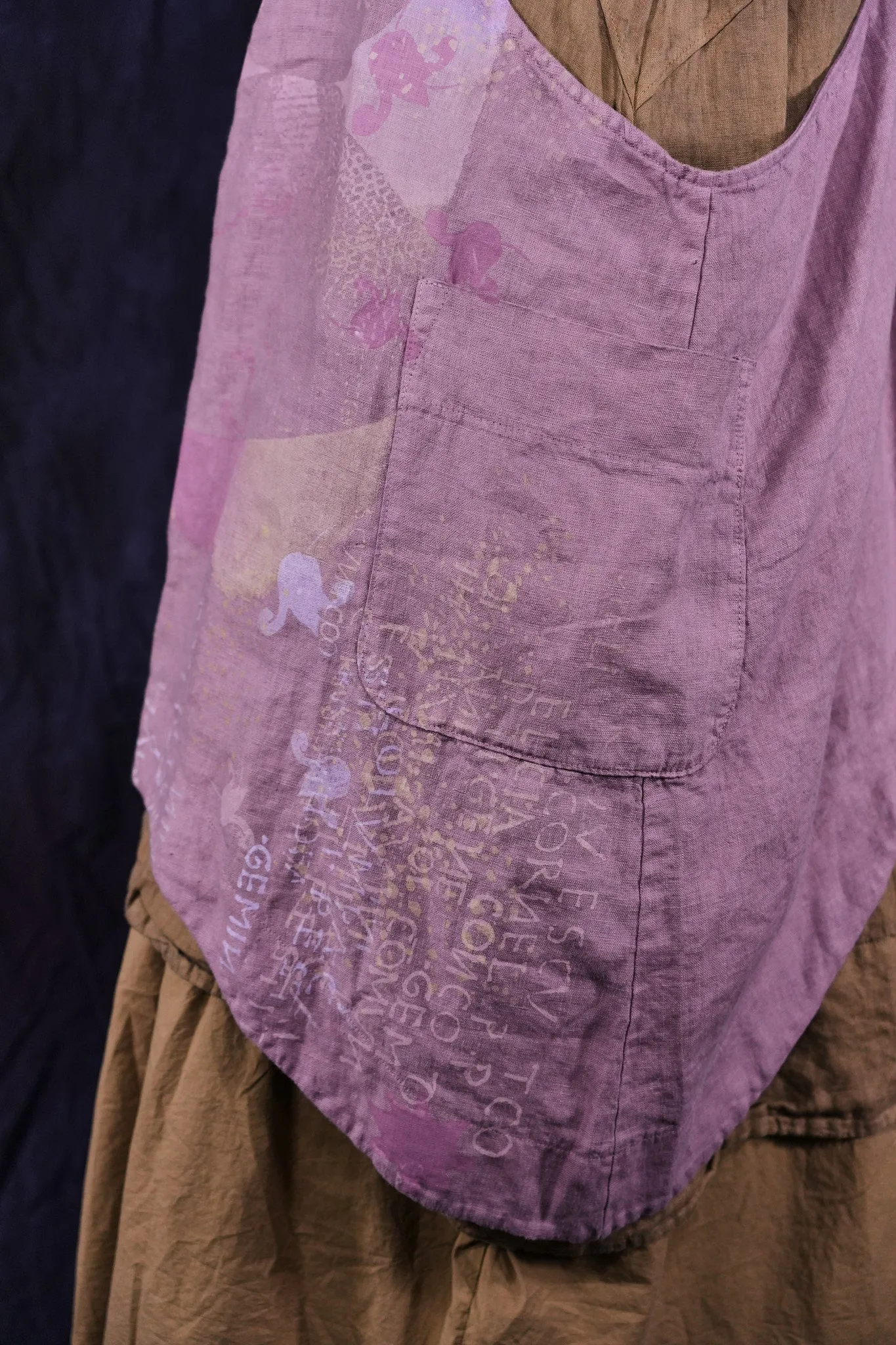 6202 Cantina Apron Rose Earth-P