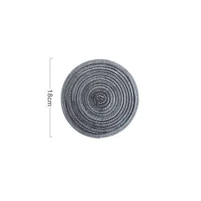 6pcs Round Placemats