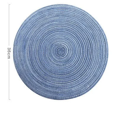 6pcs Round Placemats