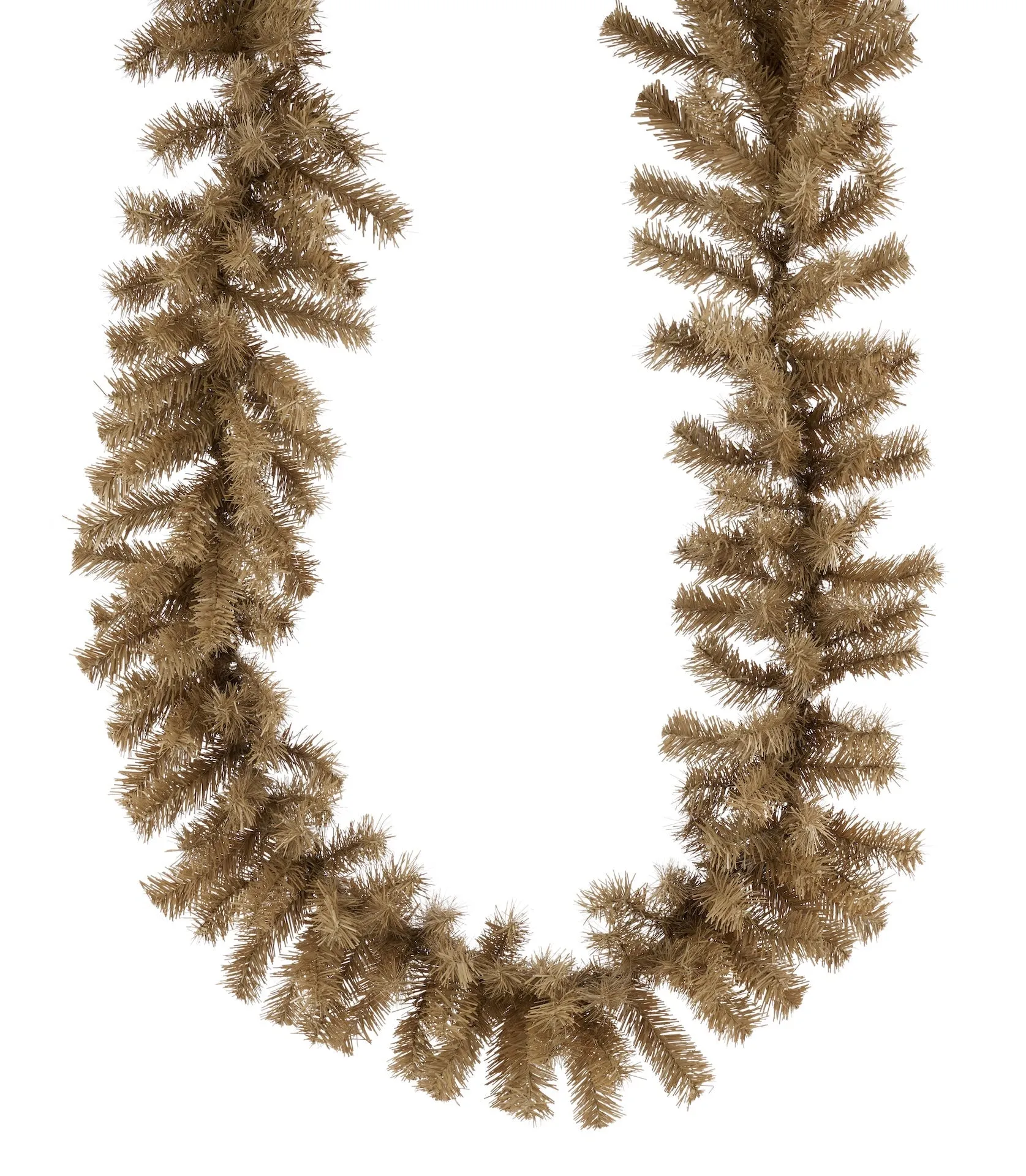 9' x 10" Pvc Garland: Burlap - XX9646W4