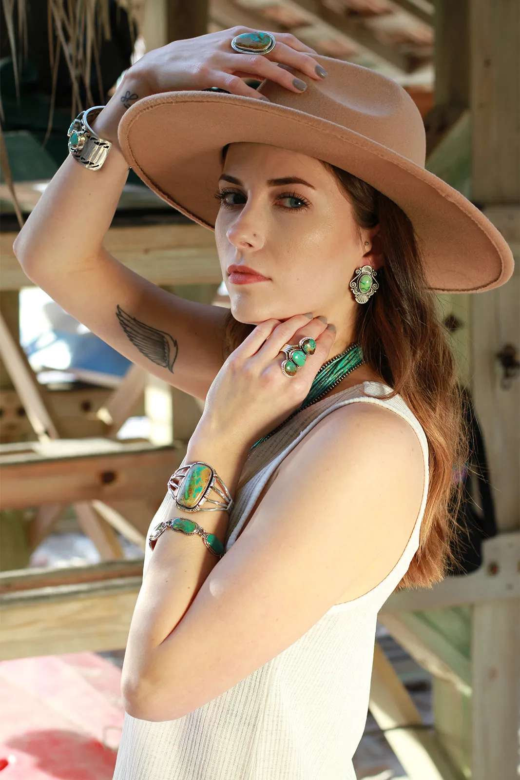 A. Kee Royston Boulder Turquoise Bracelet