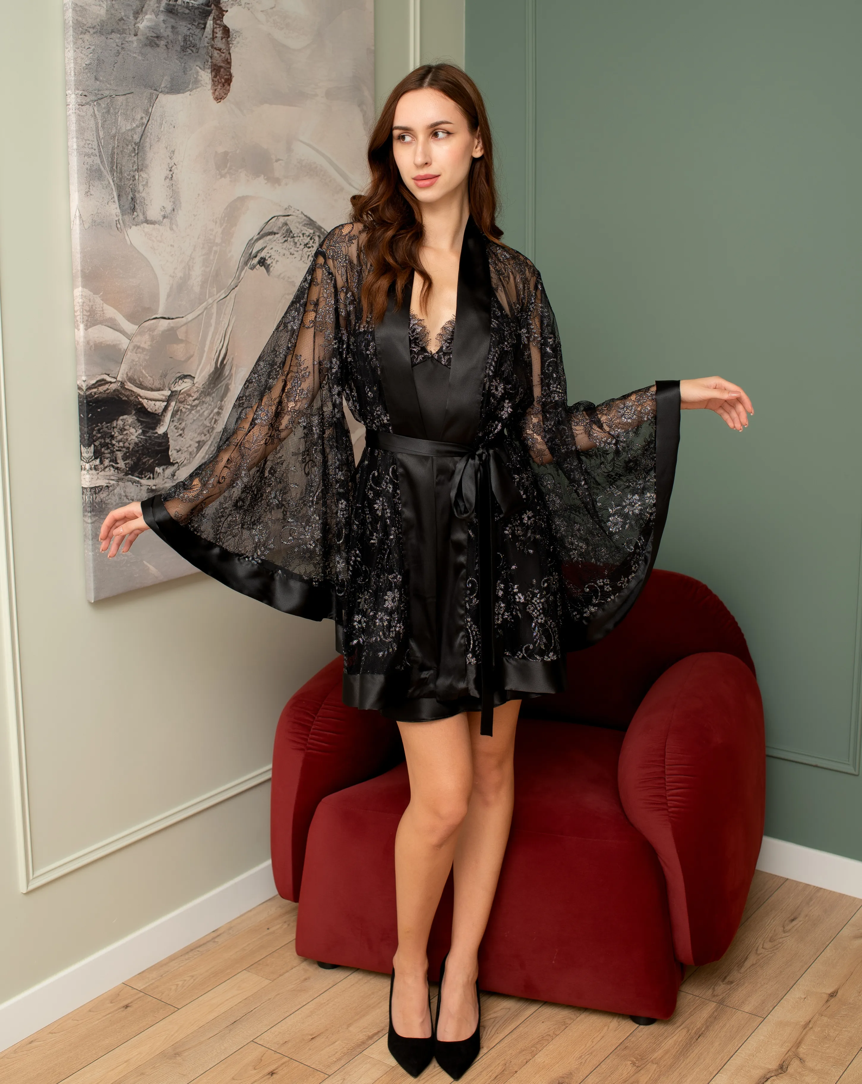 After Midnight Silk Set