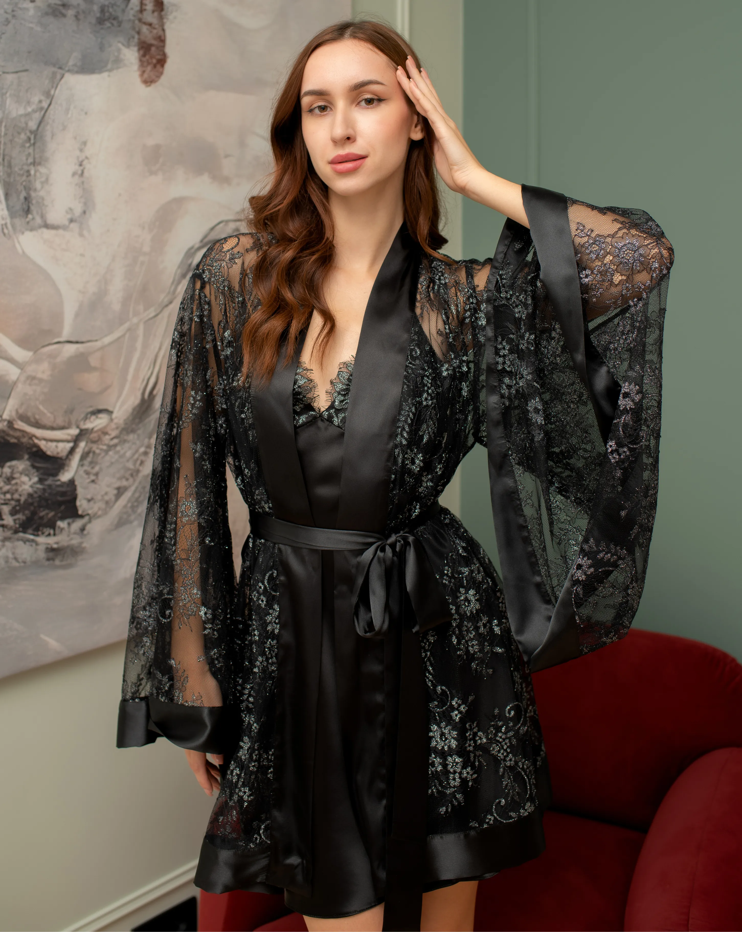 After Midnight Silk Set