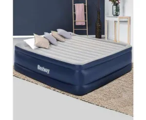 Air Bed Inflatable Mattress Sleeping Mat Battery Built-in Pump