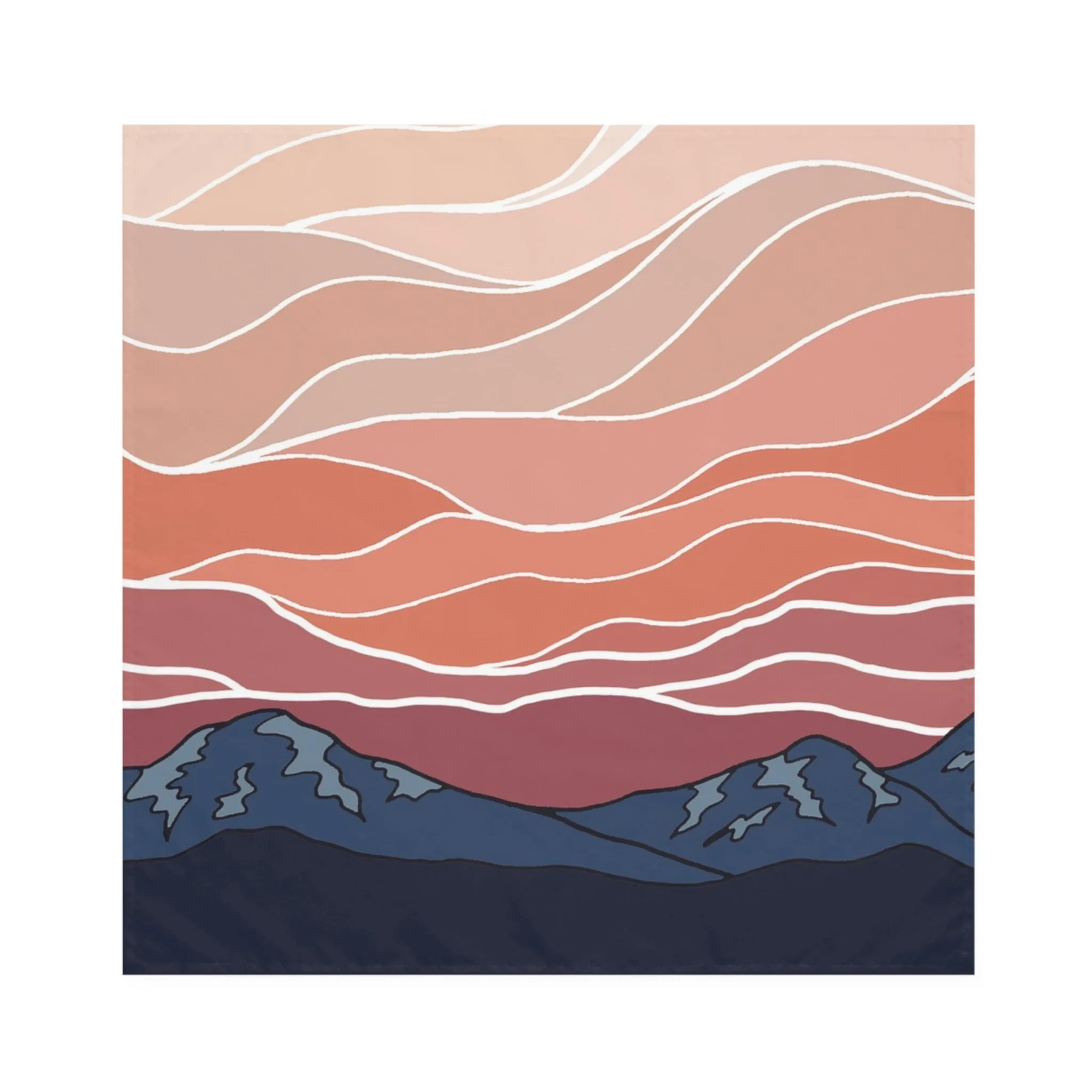 Alpenglow Cloth Napkins