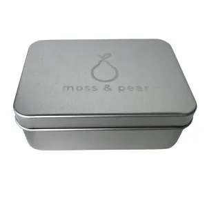 Aluminium Soap Dish Travel Tin with Drainer
