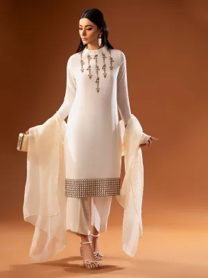 Ameera | Mohtaram NUUR Luxury PRET Collection 2022 | Stitched Silk Suits