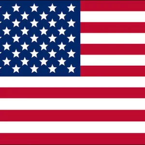 American USA Flag Adhesive Vinyl Sheet