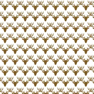 Antler Floral Adhesive Vinyl Sheet