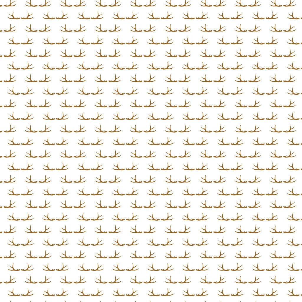 Antler Floral Adhesive Vinyl Sheet