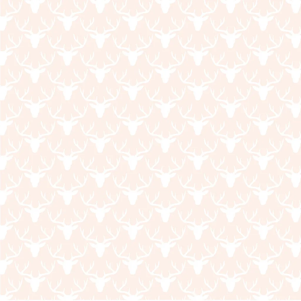 Antler Floral Adhesive Vinyl Sheet