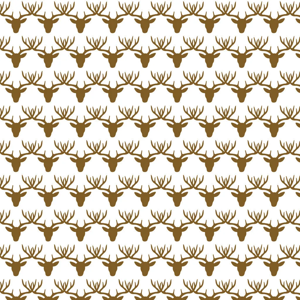 Antler Floral Adhesive Vinyl Sheet