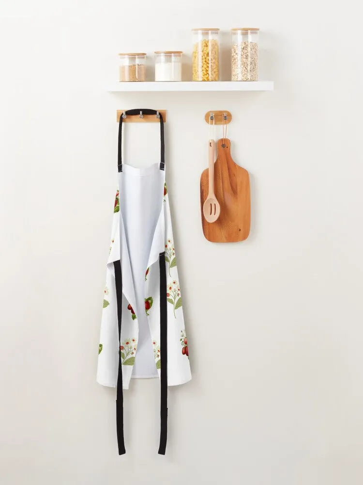 Apron-I Love Strawberries Nostalgic Strawberry Print