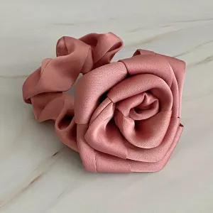 Art Of Work Satin Rose Scrunchie