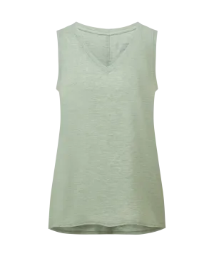 Asha V-Neck Tank Top - Thyme