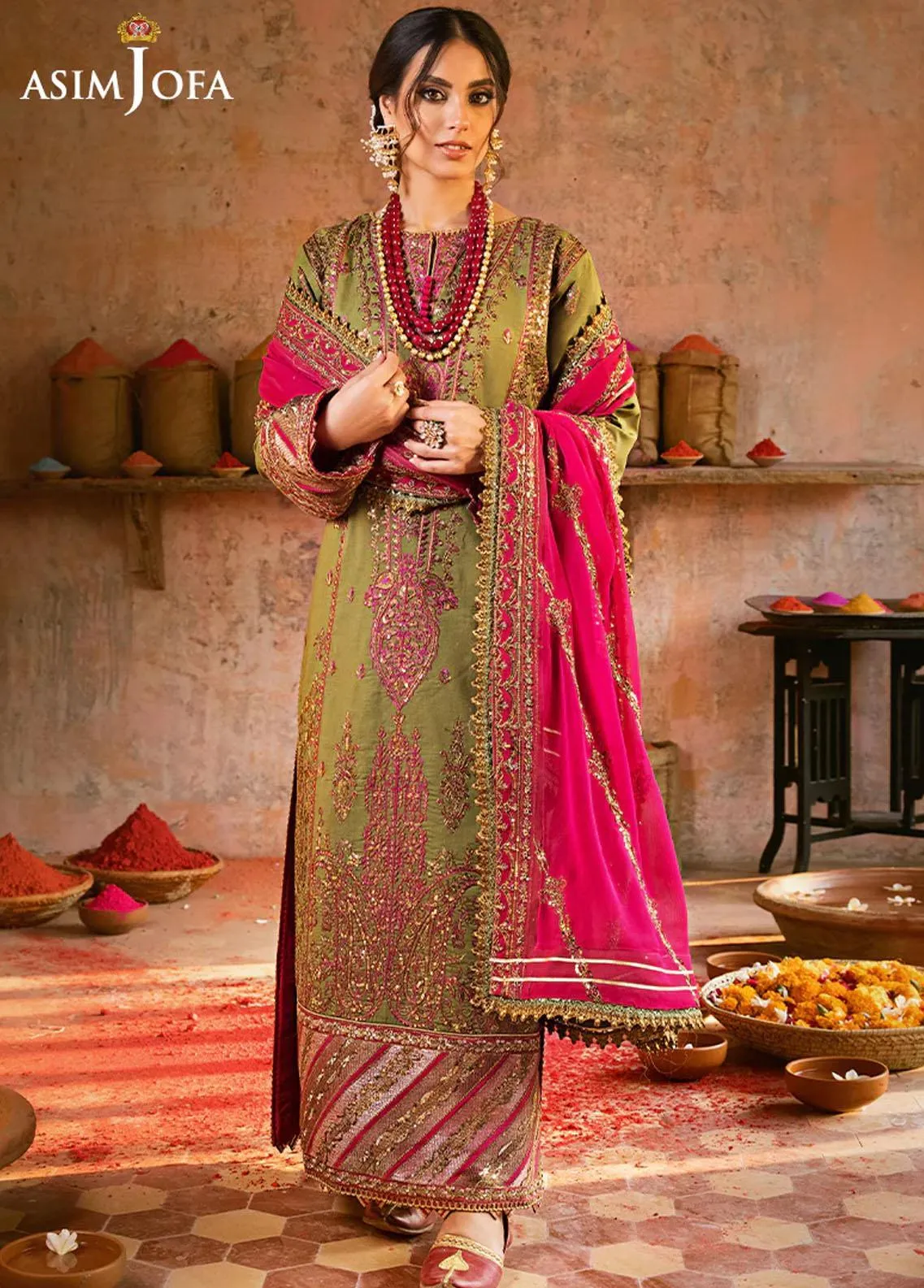 Asim Jofa | Luxury Lawn 2023 | AJLR-30