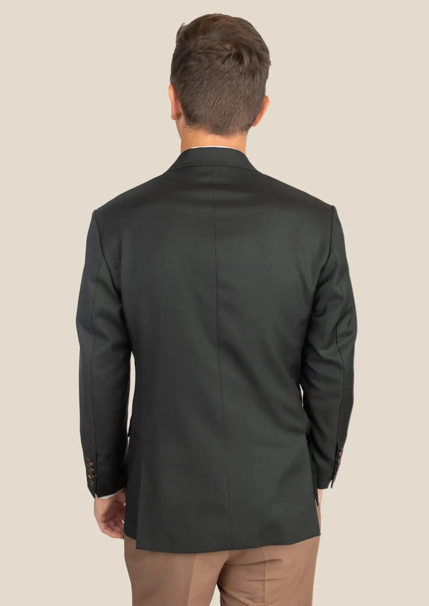 Astor Dark Green Twill Jacket
