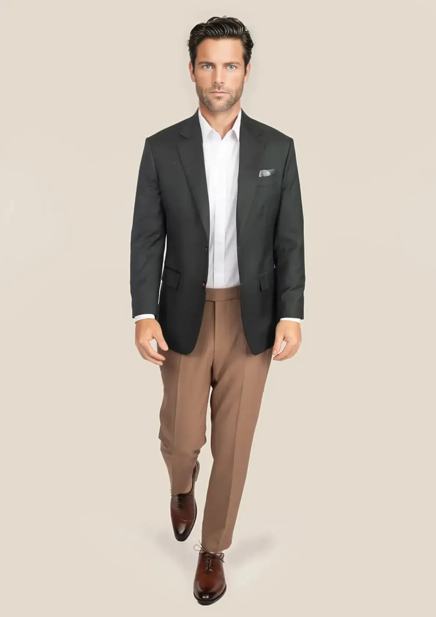 Astor Dark Green Twill Jacket