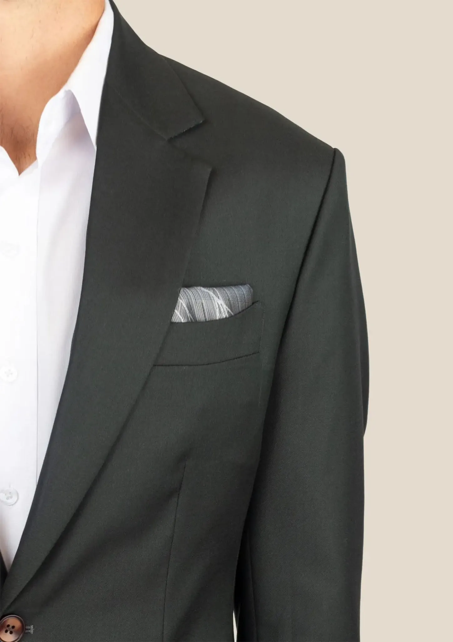 Astor Dark Green Twill Jacket