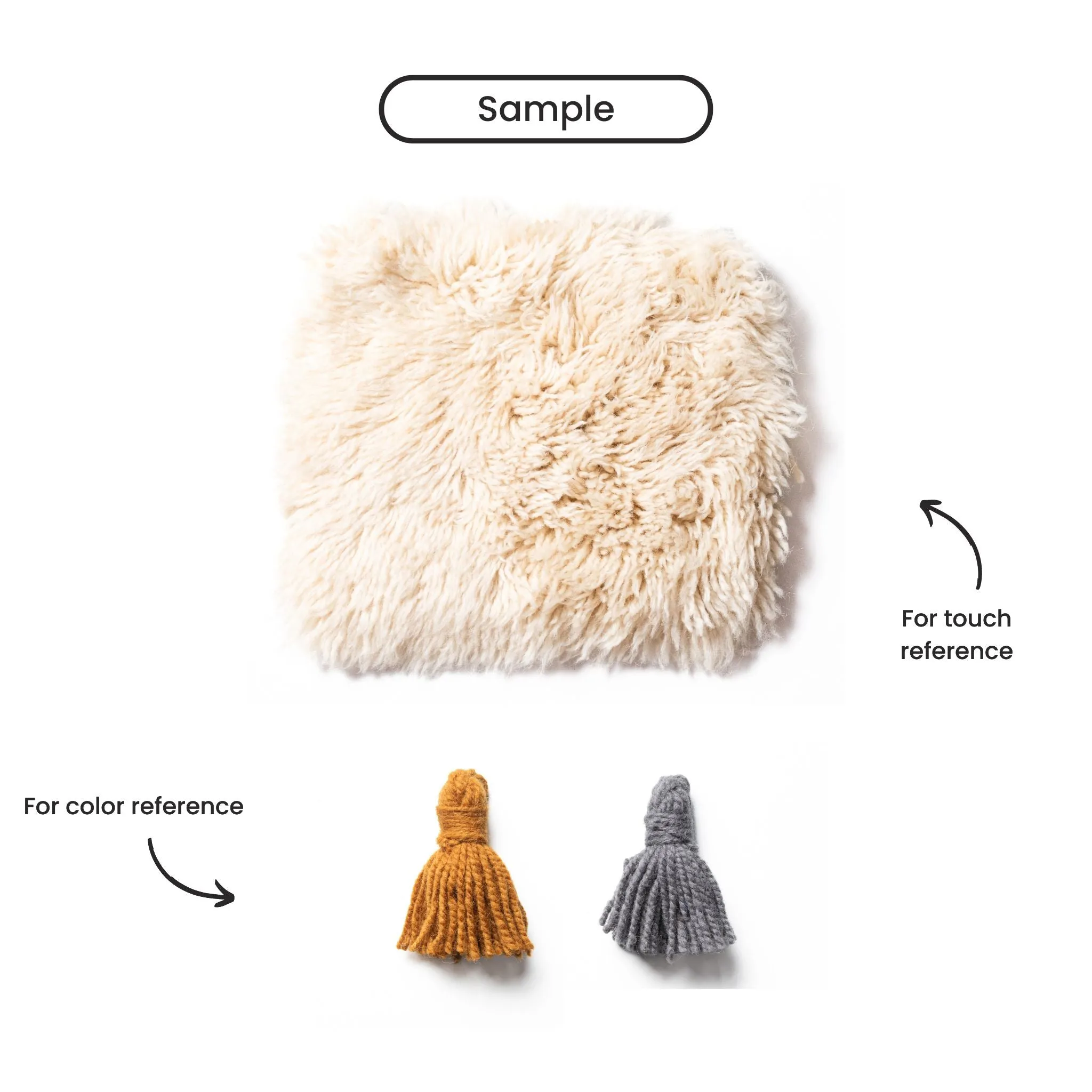 Astral Tango Round - Luxury Shag Moroccan Rug