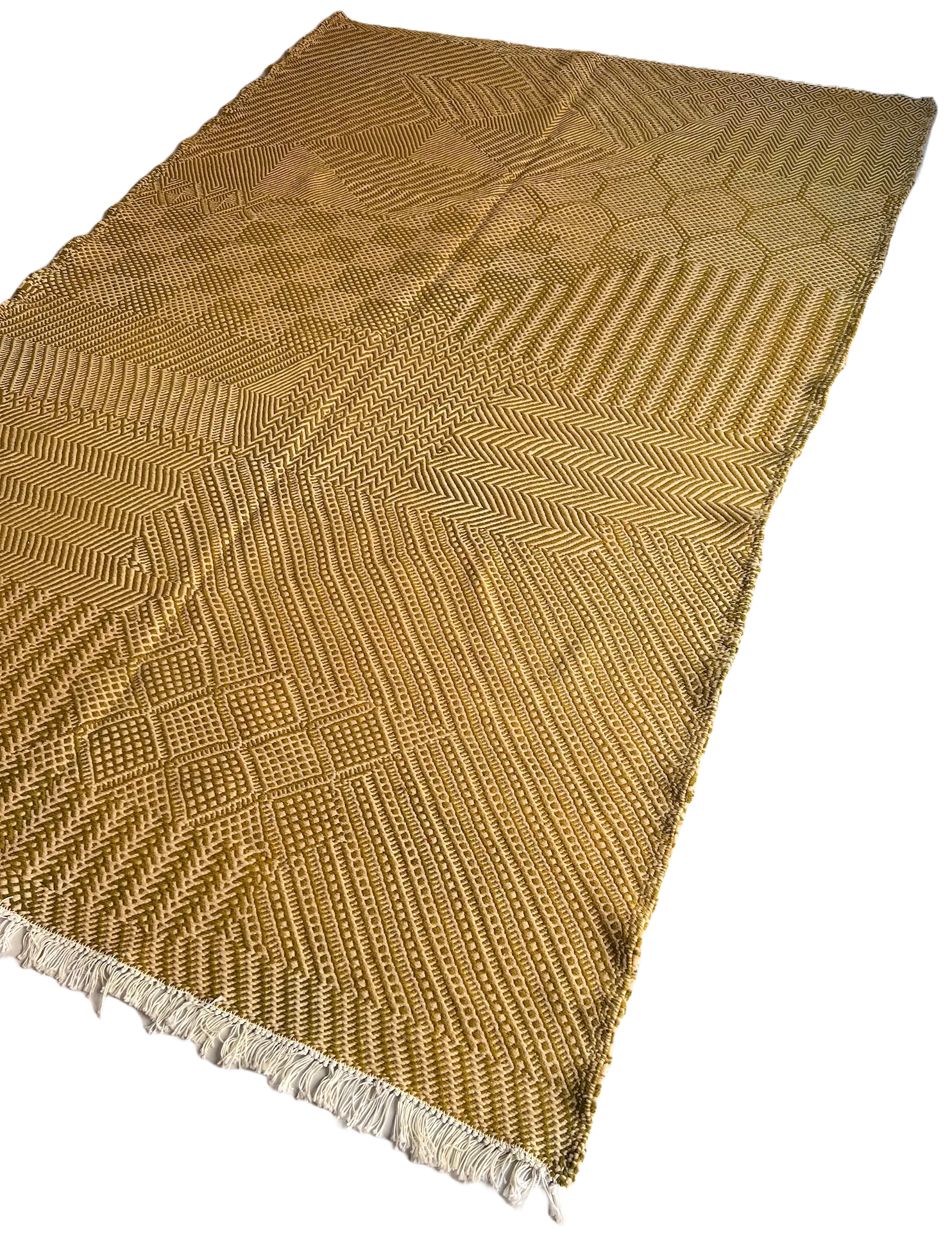 Aït Tigga's Symbolic Olive Flatweave