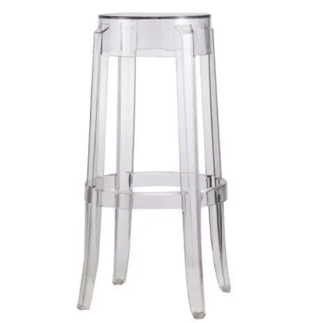 Backless Ghost Bar Stool