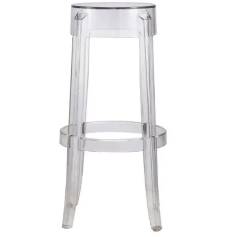 Backless Ghost Bar Stool