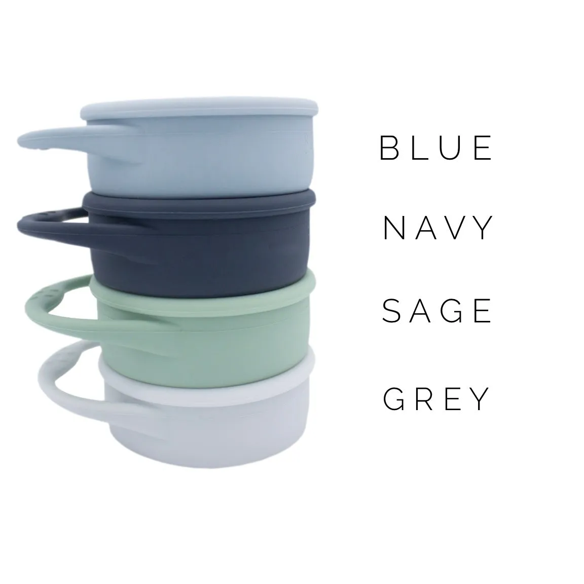 BapronBaby Silicone Collapsible Snack Cup - Navy