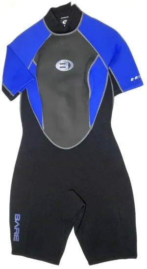 Bare Attack Ladies Size 6 (fits 95-105 lbs) and 10 (fits 110-120 lbs) Shorty ( size 6 works for kids too )