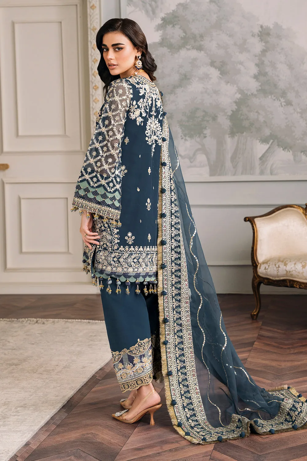 BAROQUE | Chantelle 2024 - EMBROIDERED CHIFFON CH12-01