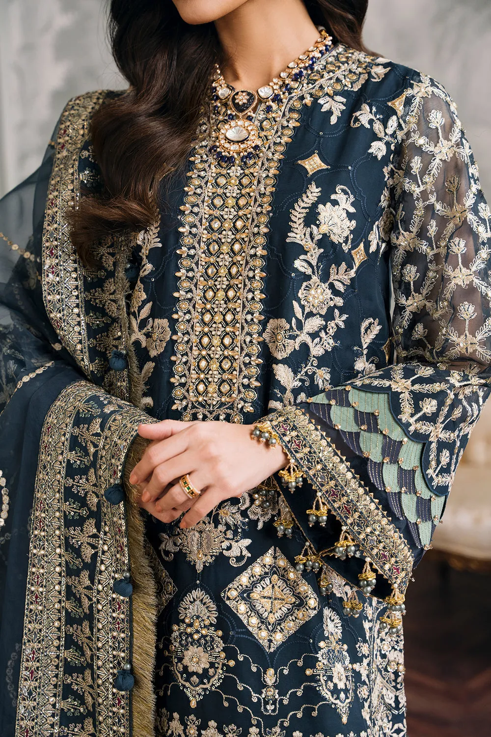 BAROQUE | Chantelle 2024 - EMBROIDERED CHIFFON CH12-01