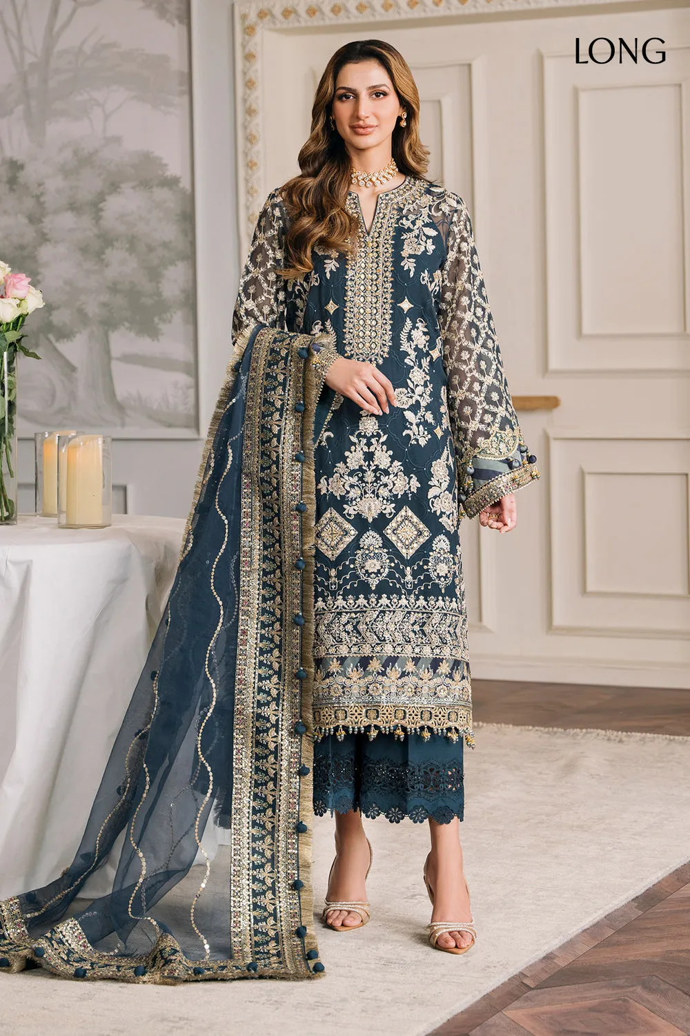 BAROQUE | Chantelle 2024 - EMBROIDERED CHIFFON CH12-01