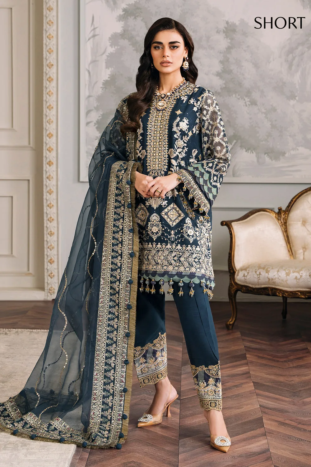 BAROQUE | Chantelle 2024 - EMBROIDERED CHIFFON CH12-01