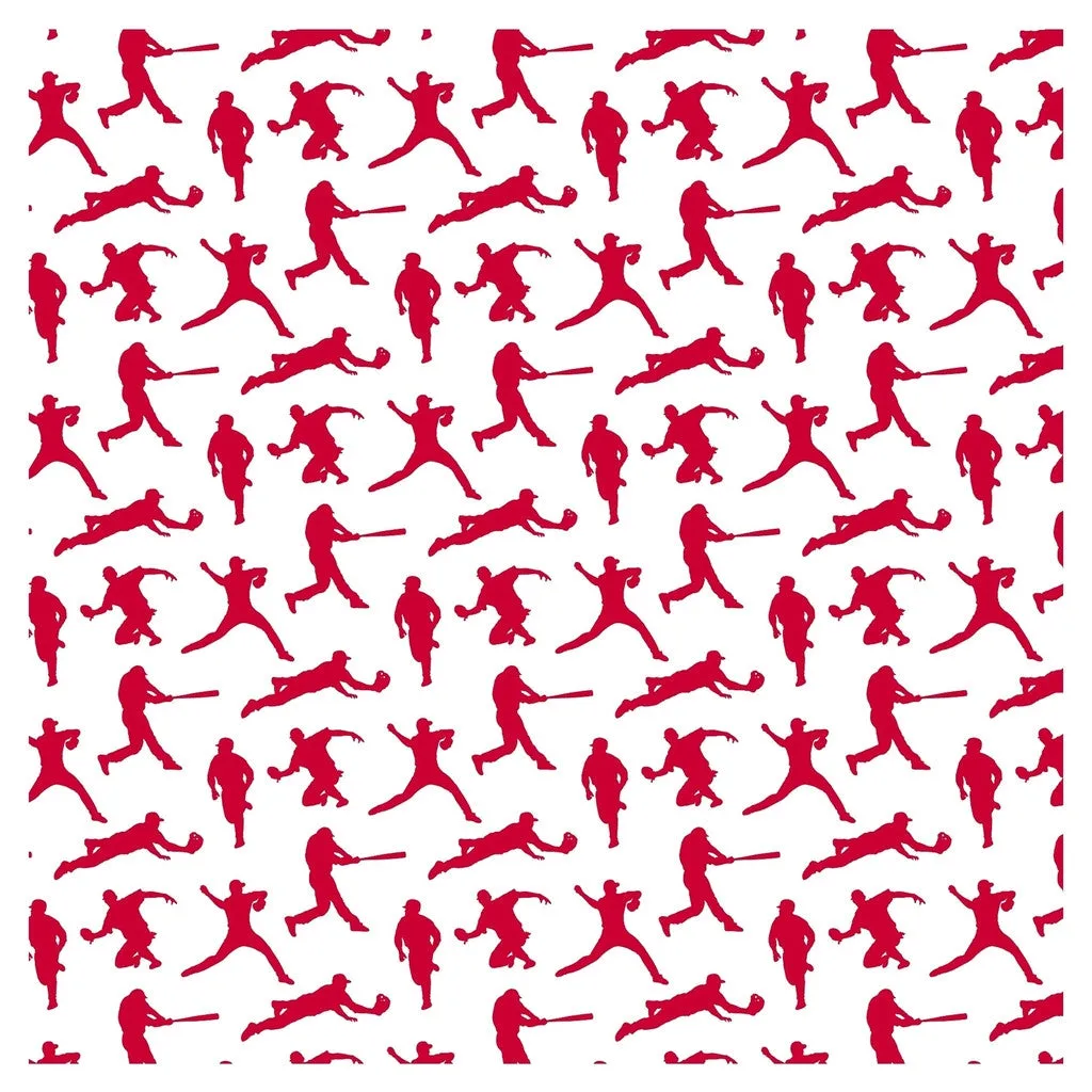 Baseball CUBS Adhesive Vinyl Sheet