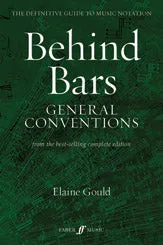Behind Bars: General Conventions
