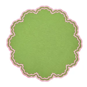 Bettina Placemat - Green & Pink (Set of 4)