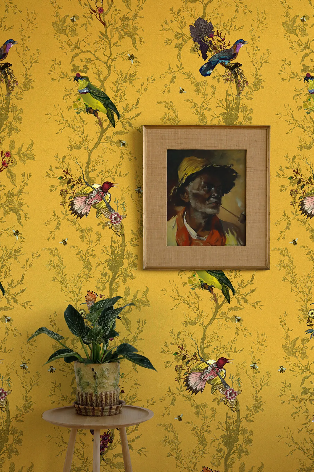 birds n bees wallpaper