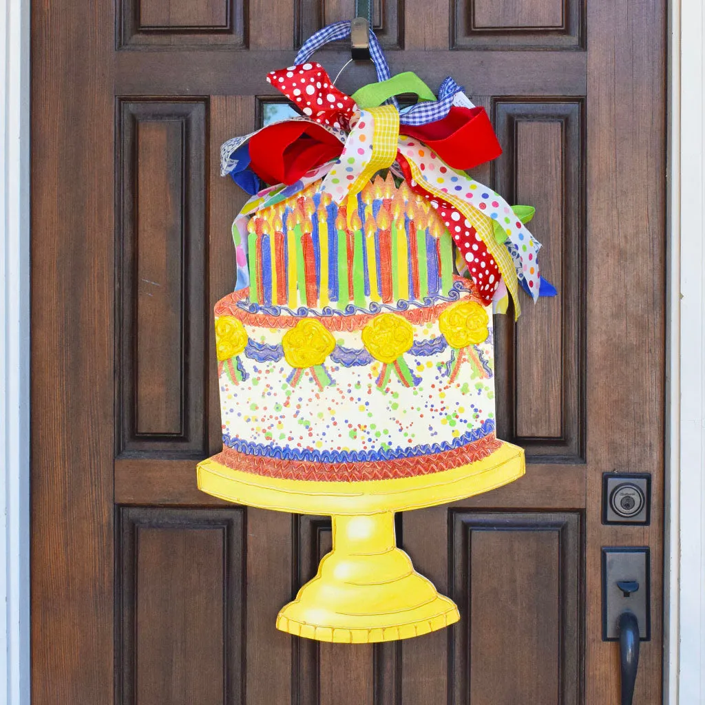 Birthday Cake Door Hanger