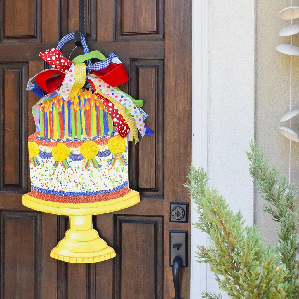 Birthday Cake Door Hanger