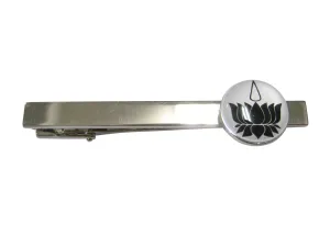 Black and White Toned Ayyavazhi Tie Clip