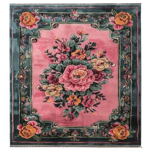 Blossom Floral Elegance Hand Tufted Rug